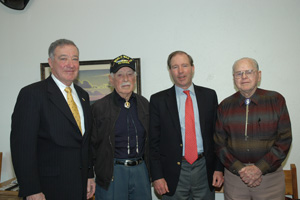 Lt. Gen. Baca, Gonzalez, Sen Tom Udall, and Overmier