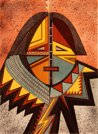 Helen Hardin - Listening Woman, 1982 Collection of Cradoc Bagshaw Helen Hardin - Listening Woman, 1982 Collection of Cradoc Bagshaw
