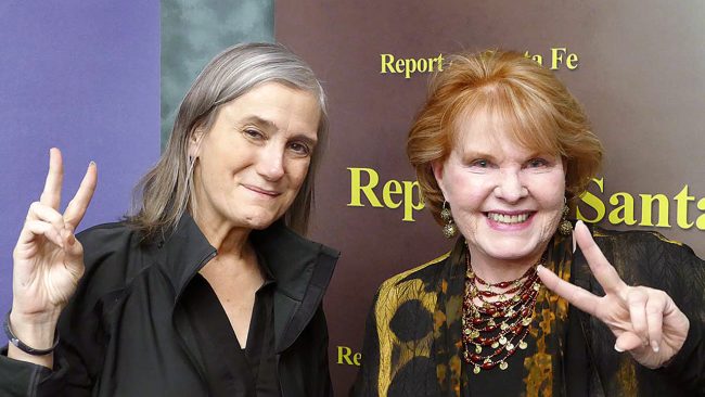 Report from Santa Fe: Amy Goodman and Lorene Mills