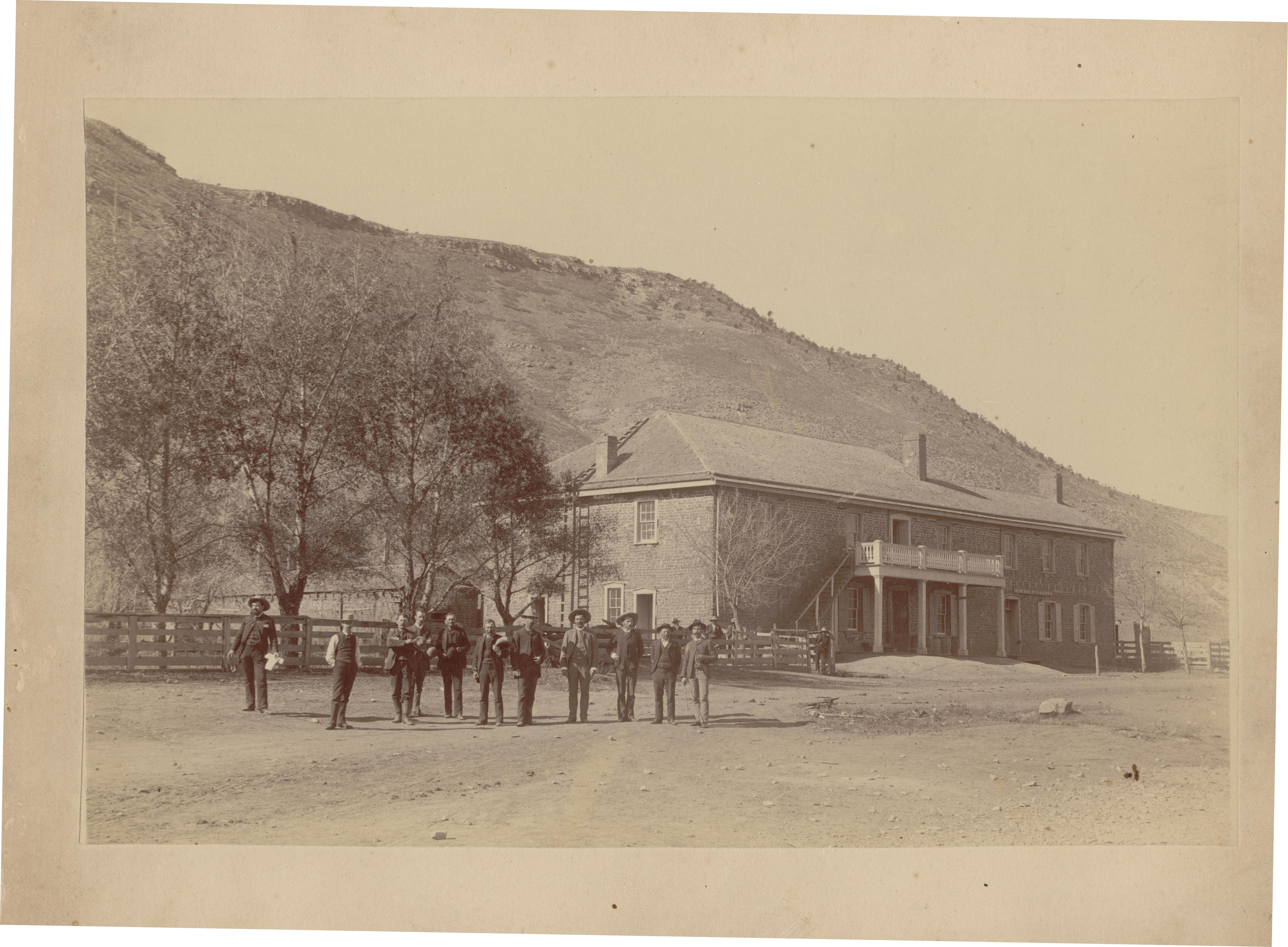 4_Taming New Mexico_NM PBS_Lincoln County Courthouse c. 1880 4_Taming New Mexico_NM PBS_Lincoln County Courthouse c. 1880