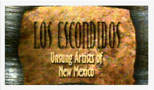 Los escondidos - the arts of new mexico sticker.
