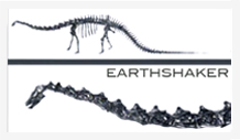 Earthshaker - a skeleton of a dinosaur.
