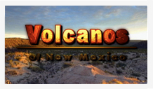 Volcanoes of new mexico poster.