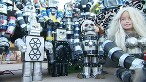A group of robots.