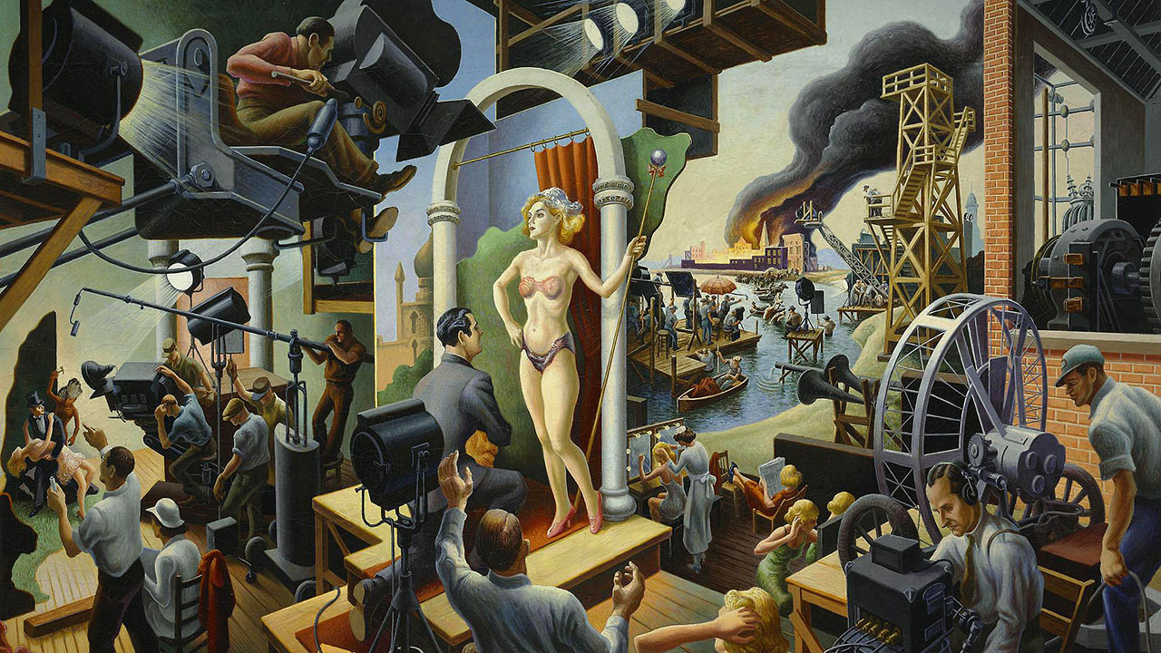 ¡COLORES! Thomas Hart Benton