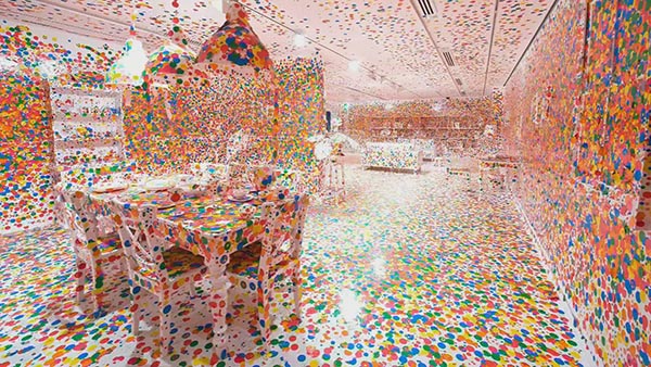 infintiy mirrors Yayoi Kusama