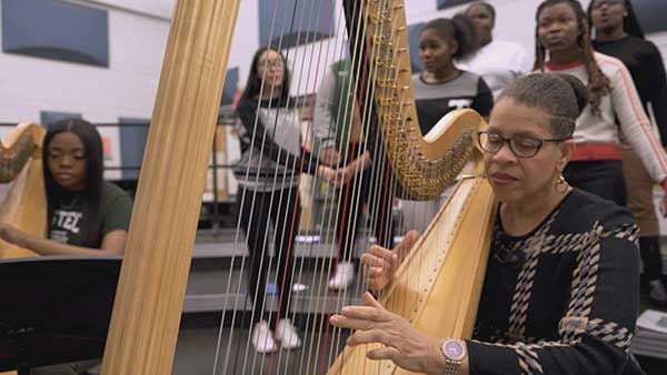 Cass Tech Harp and Vocal Program