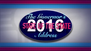 The governor's state of the state address.