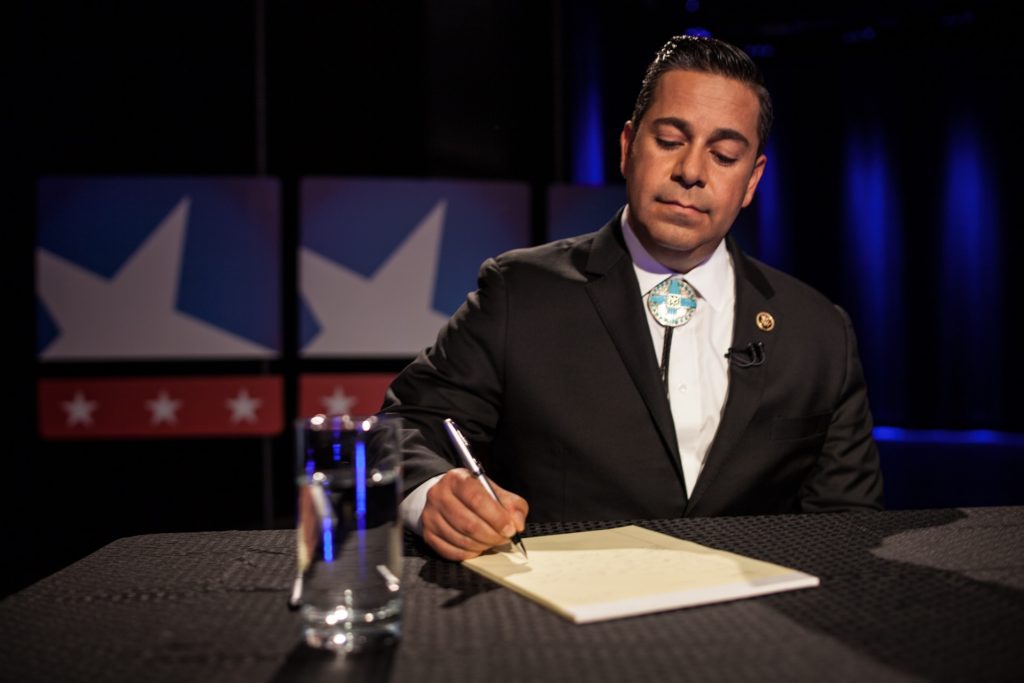Candidate Ben Ray Lujan, CD 3 Debate (Credit: Kevin Maestas/New Mexico News Port)