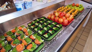 Display of food