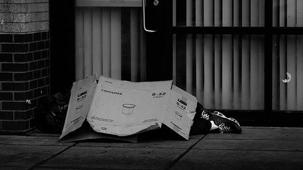 homeless person