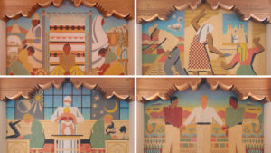 1216 Line UNM Zimmerman Murals