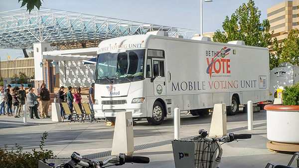 mobile voting unit