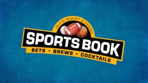 Logo for Isleta Resort and Casino's Sports Book.