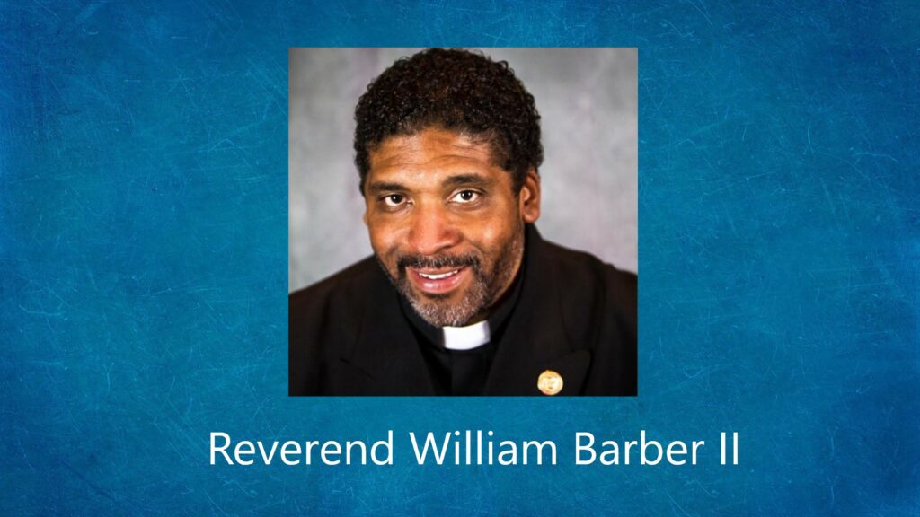 Portrait of Reverend William Barber II.