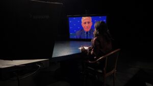 Correspondent Antonia Gonzales speaks with Dr. Anthony Fauci over videoconference.
