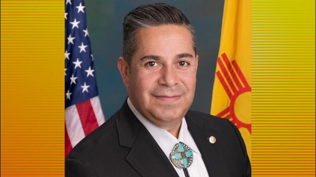 Congressional portrait of Senator Ben Ray Luján.