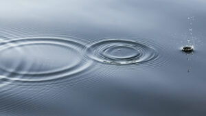 Ripples in water