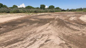 A dry Rio Grande.