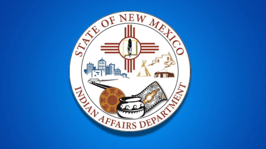 The state of new mexico indian affairs department logo.