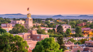 A city in santa fe, new mexico.