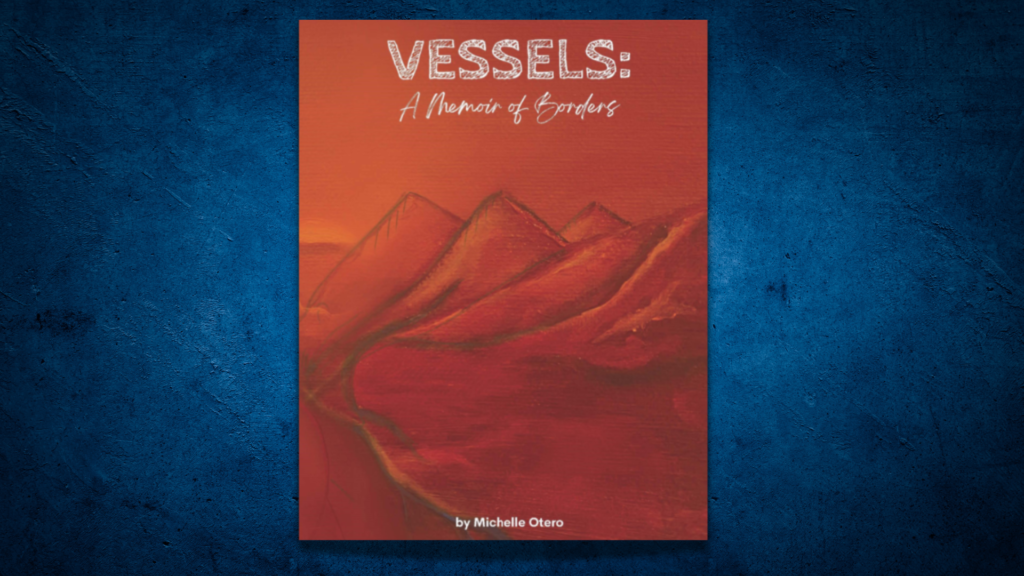 The cover of vessels a book of poetry.