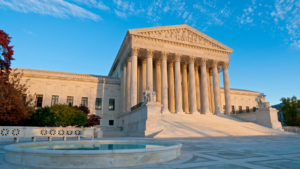 The supreme court building in washington, dc.