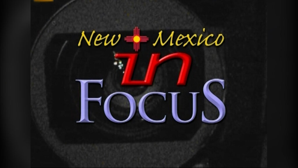 The logo for new mexico in focus.