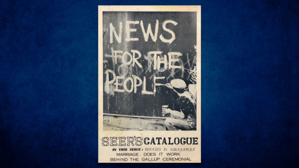 Seed catalogue - news for the people.