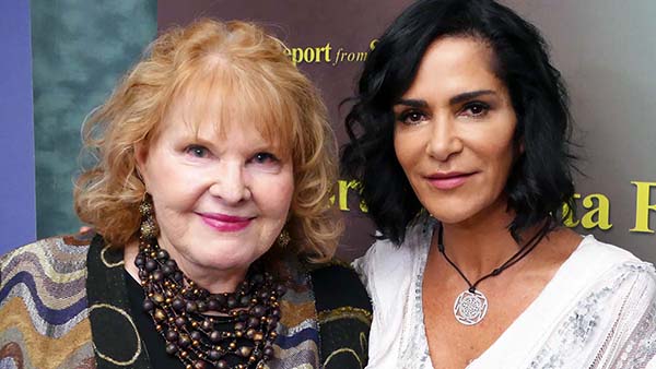 Lydia Cacho and Lorene Mills