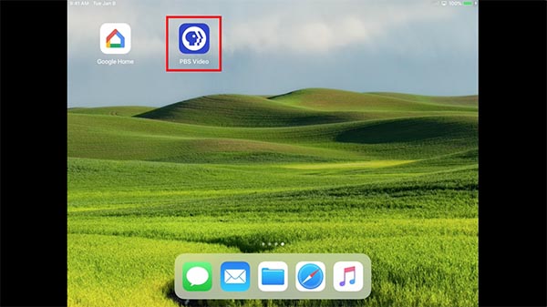Chromecast PBS APP Chromecast PBS APP