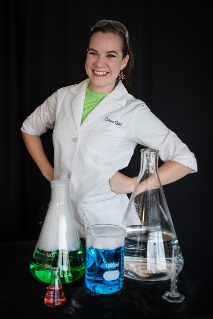 sciencegirl Melissa Ober a.k.a Science Girl